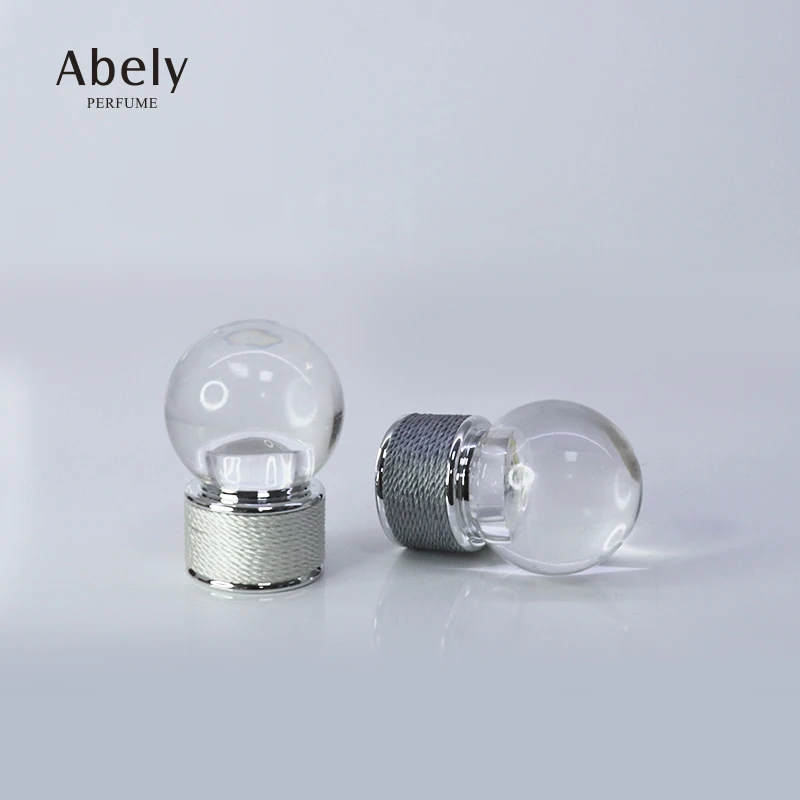 New trendy stylish decorative crystal surlyn perfume bottle cap FEA15 crimp perfume cover