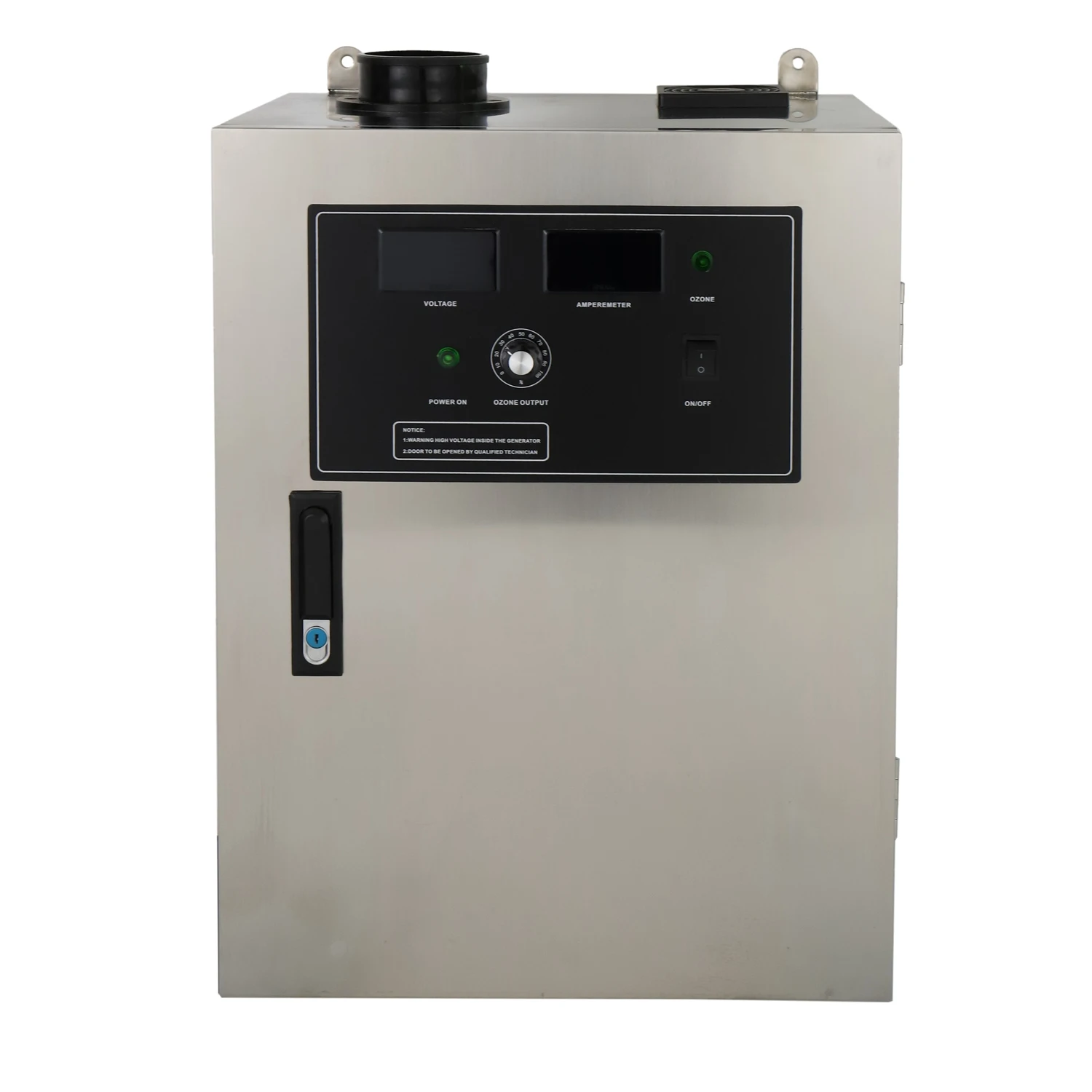 Commercial Kitchen Restaurant Exhaust Ducting to Remove Odor and Oil Ozone Generator