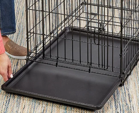 Folding Dog Cage Small Dog Pet Cage Bottomless Dog Cage