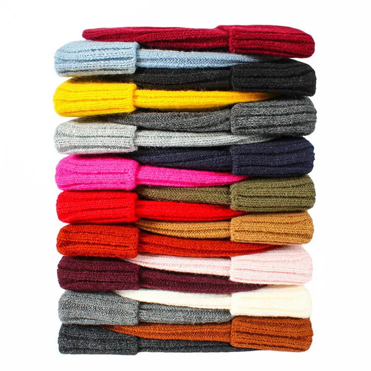 Custom embroidered skull hat wholesale women knitted hats winter hat beanie