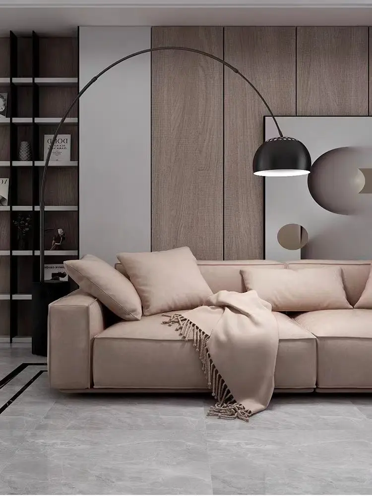 Fishing Lamp Creative Personality Vertical Marble Base Floor Lamp Living Room Beside the Sofa Villa Decorative Lamp