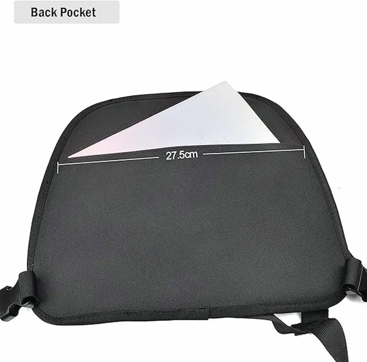 Vintage Style Heavy Duty Nylon Tactical Reflective Strip Two-Way Radio Chest Harness with Molle Pouch