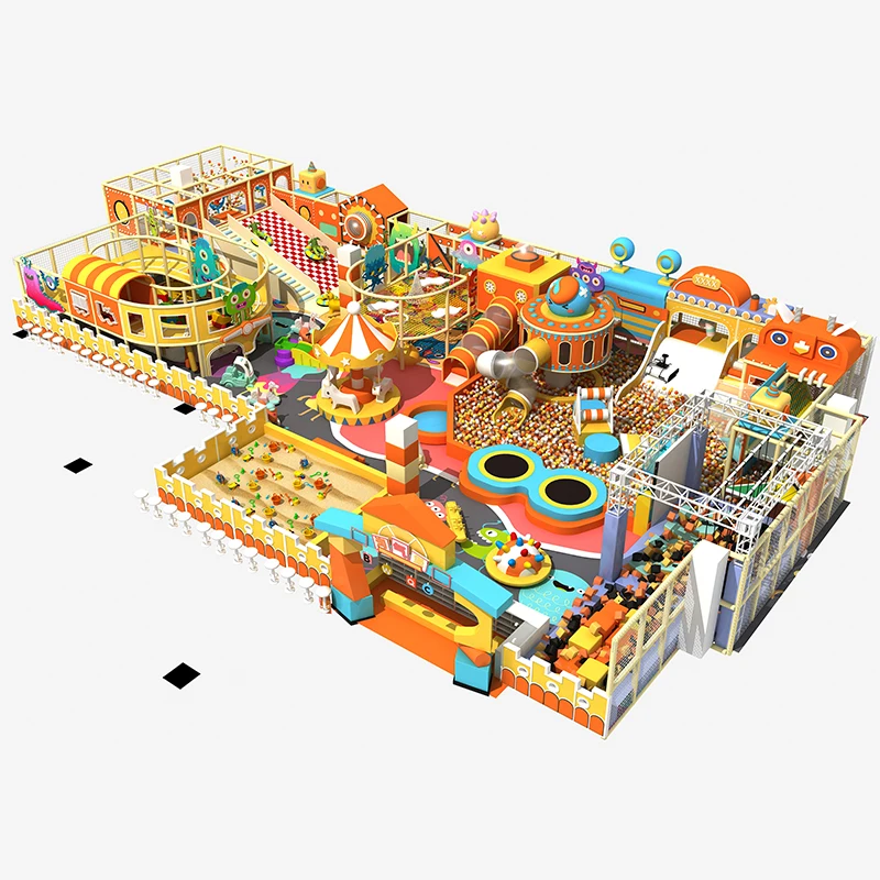 Commercial Indoor Playground Safety Material Indoor Soft Playground Equipment Shopping Mall Theme Indoor Playground for Children
