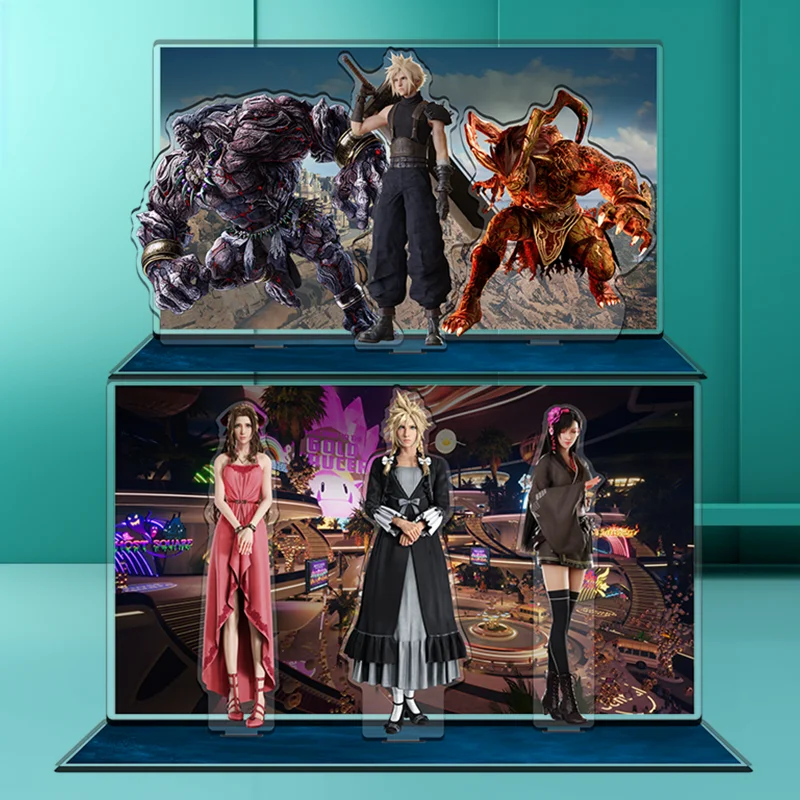 Combined scenarios free choice FF7 FF VII Rebirth Remake acrylic stand Standee figures game toys derivatives Customized