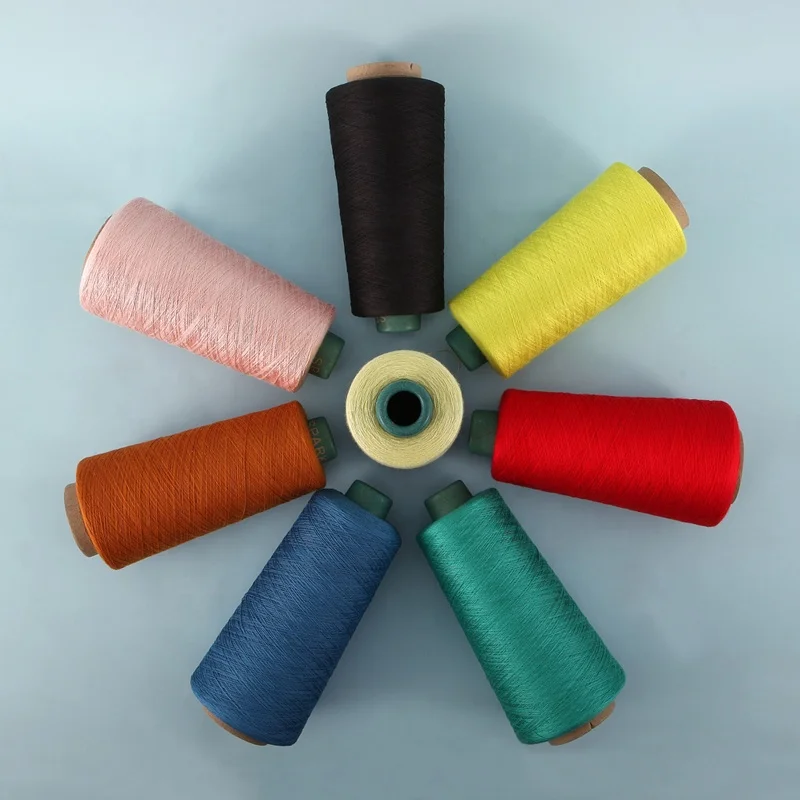 100% вискоза 20S/2 кольцевая пряжа, окрашенная вискоза, вязальная пряжа для свитеров