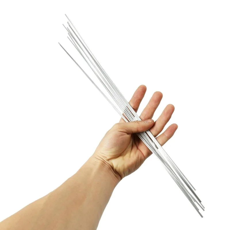 
50pcs/lot Low Temperature Aluminum Welding Wire 2mm Household Aluminum Welding Rods Repair Rods Aluminum Welding Rod 