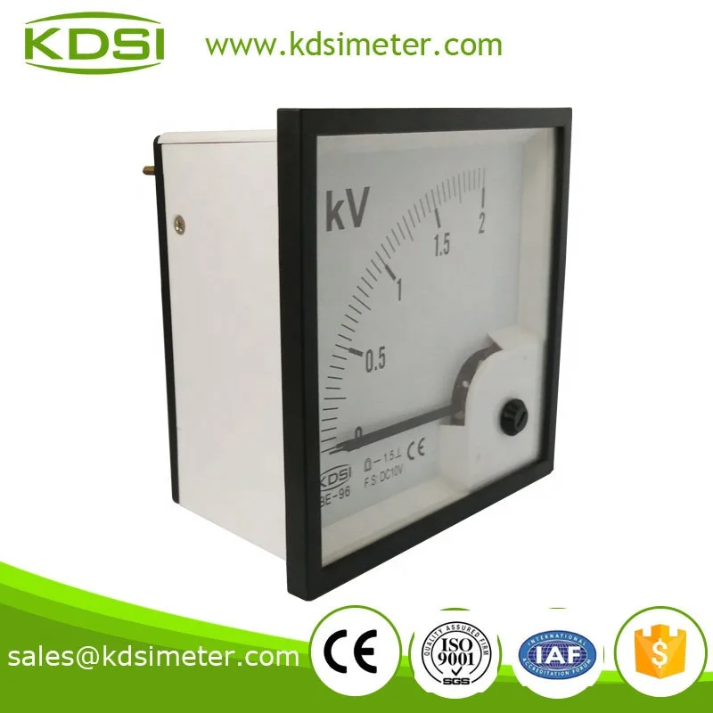 KDSI CE маркированный Аналоговый амперметр и вольтметр BE-96 DC10V