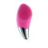 China Factory Lowset Price Private Label Electric Facial Cleansing Brush Waterproof Face Cleanser Silicone Facial Brush