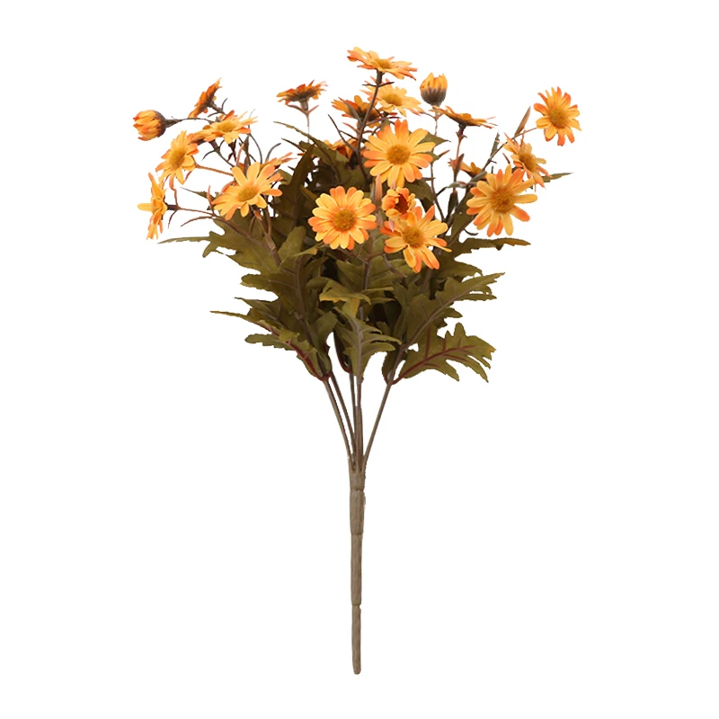 artificial silk flowers new color daisy for wedding house room decoration