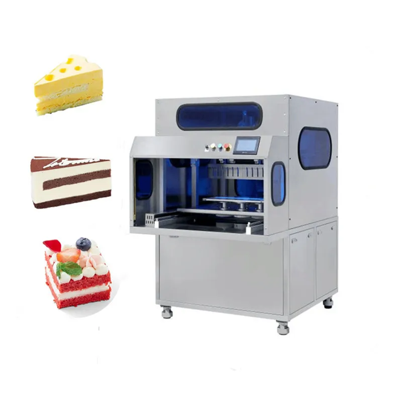 best automatic ultrasonic frozen cake cutting machine cheap mousse cake cutter machine price