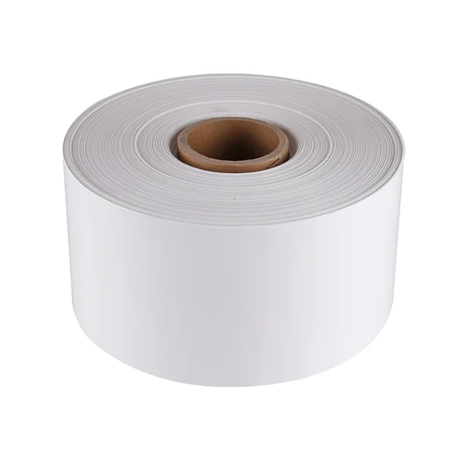 Wholesale vinyl sticker material glossy matte vinyl white pvc printing self adhesive vinyl roll