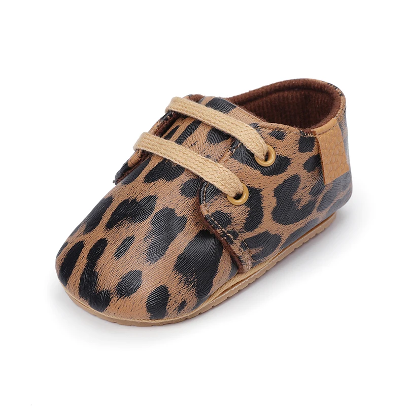 Leather Moccasins Infant Baby Girls First Walkers Soft Sole Pram Shoes Girl Infant Leopard Shoes Baby Moccasins Canada