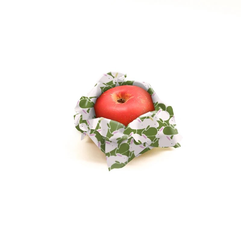 Stable quality natural eco-friendly beeswax food storage wraps beeswax wrap