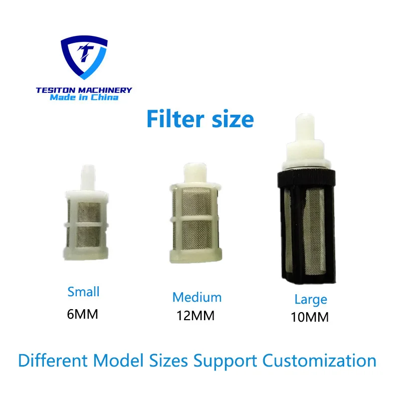 Factory direct filling machine accessories Water pump filter Inlet Stainless steel OEM