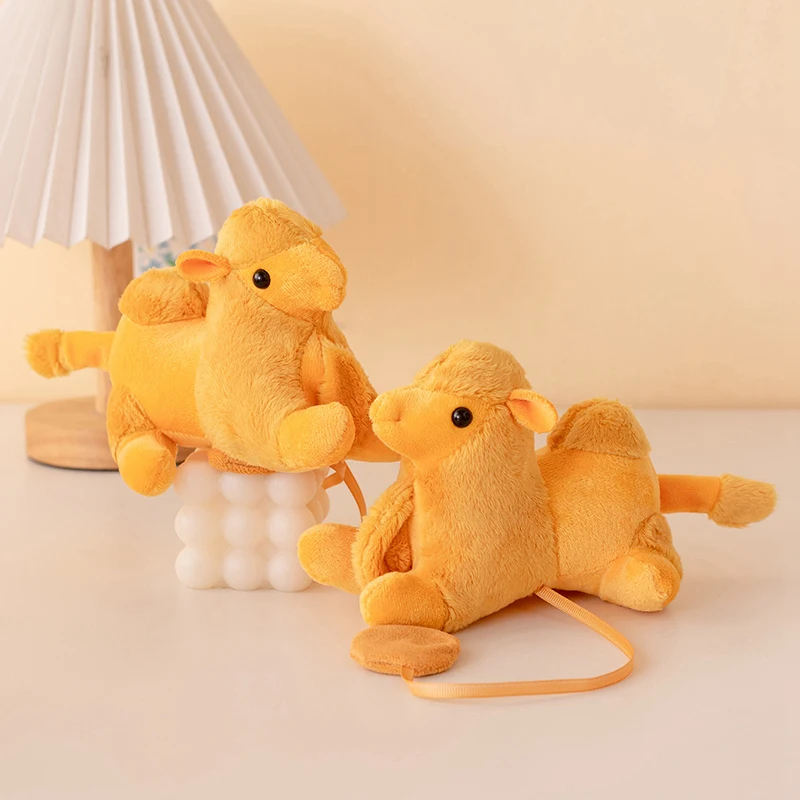 Magnetic Shoulder Plush Custom 15cm Cute Camel Toy Shoulder Standing Trendy Accessories Factory Sale Shoulder Plush