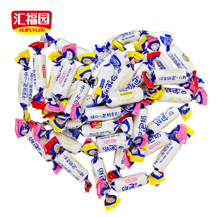 
Traditional manual fruit yogurt milk candy 
