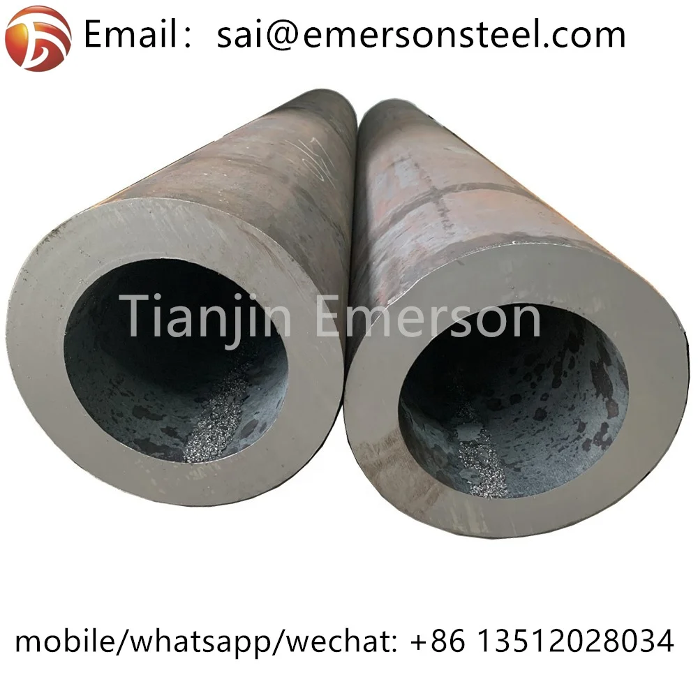 s45c Seamless Carbon Steel Pipe Aisi1045 1020 Hollow Bar Cutting