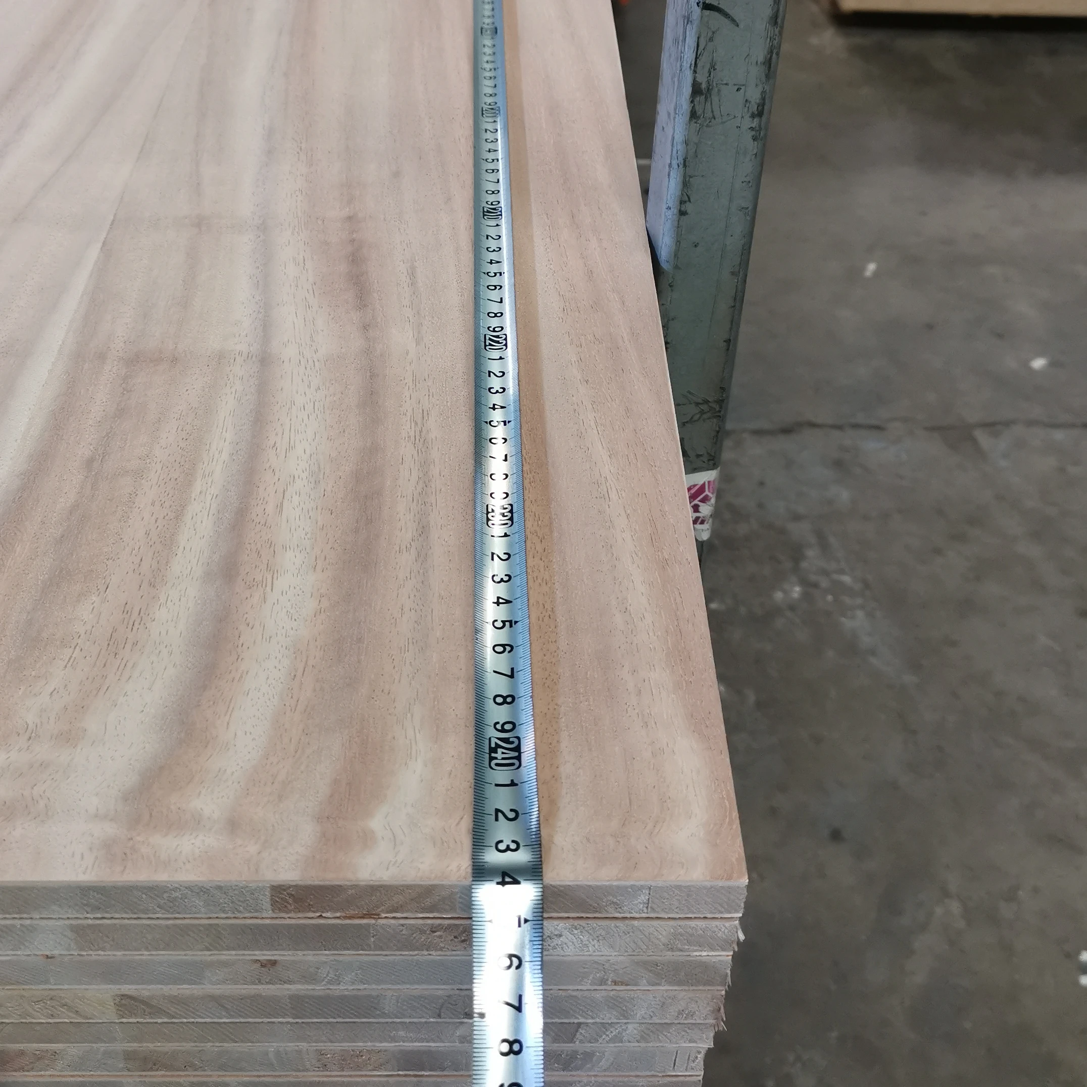 Factory Direct Parota veneer Falcata Core Block board 1220*2440*18mm