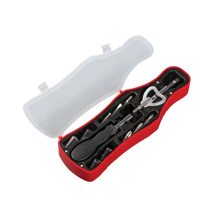 Bottle Soda Beer Bottle Tool Gift  Bottle Screwdriver Set Promotional Gift Tool Set