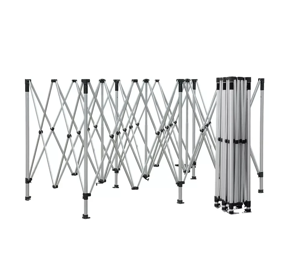 Hexagon Aluminum Frame Sports Canopy Auto clear Pop up Work Waterproof 10x20 Tent