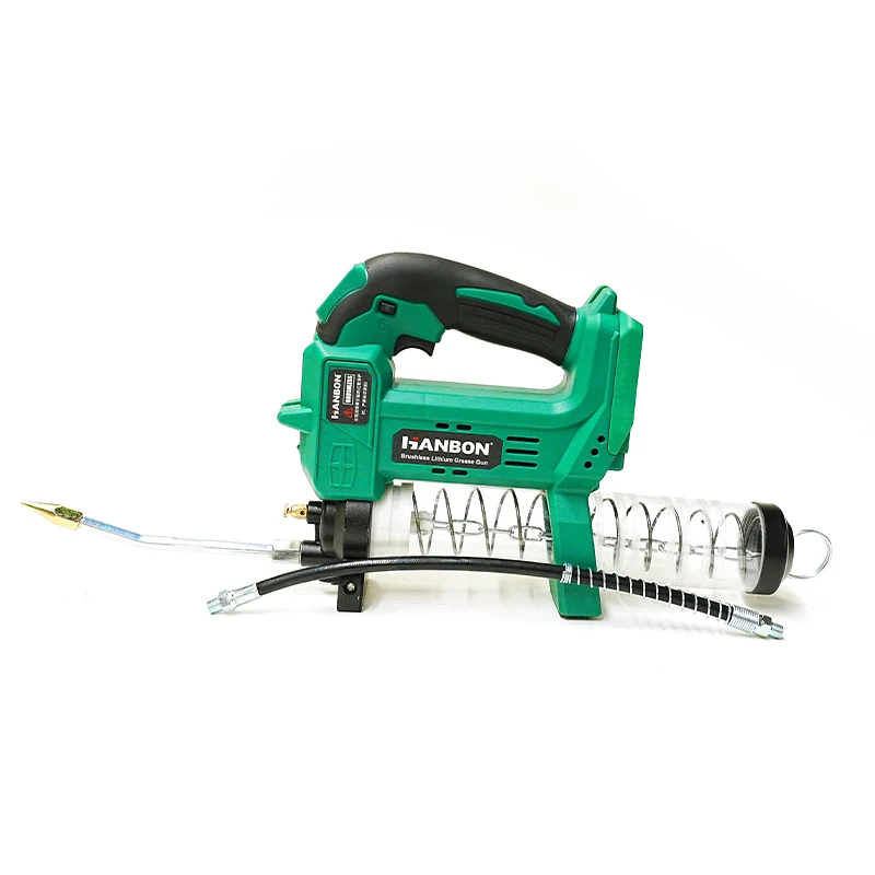 Portable hand held grease oil gun lubrication high pressure li-ion battery cordless electric grease gun