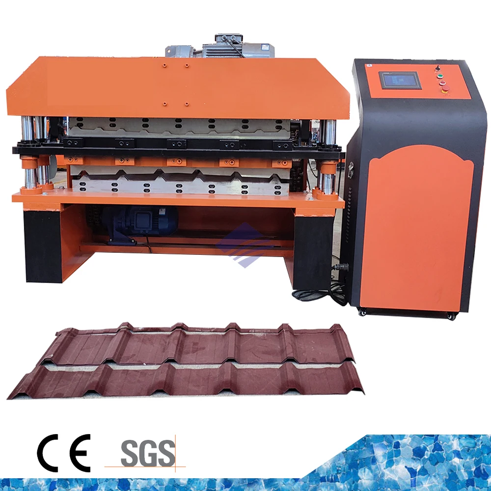 840 Roof Tile Zinc Making Galvanized Corrugated Roofing Sheet Making Machine