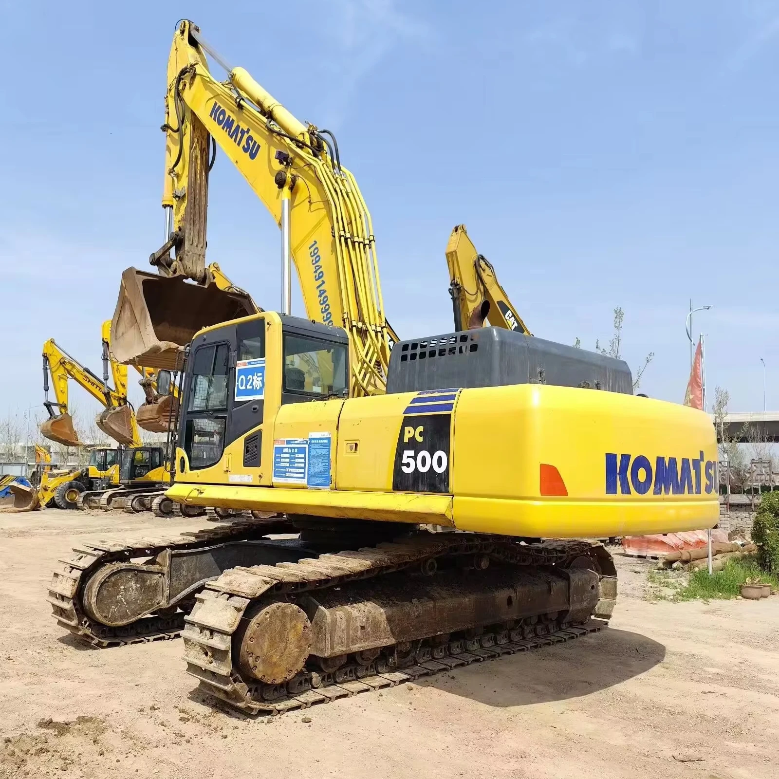 Free Shipping ! Komatsu PC460LC Multi Functional Excavator Discount Offer Engine Power 257kW