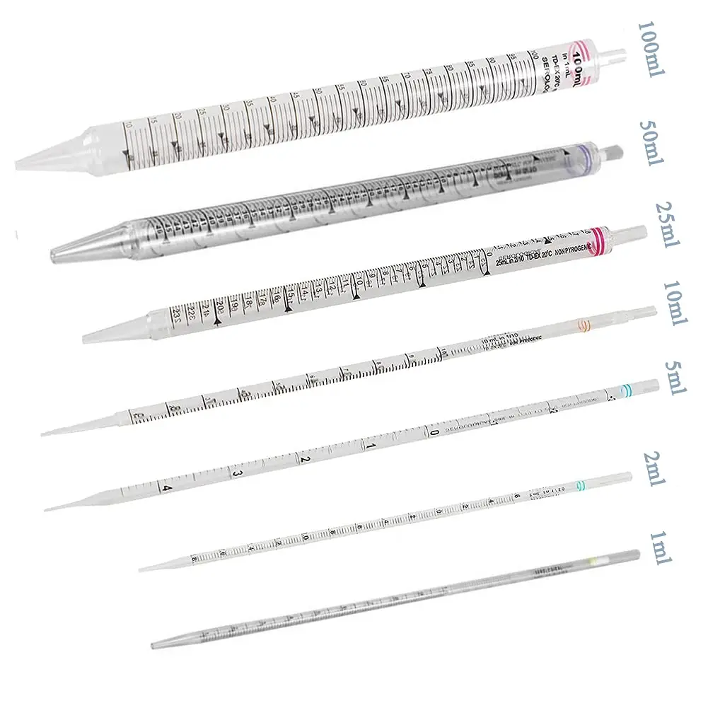 sterile 10 ml individual packing serological disposable pipettes