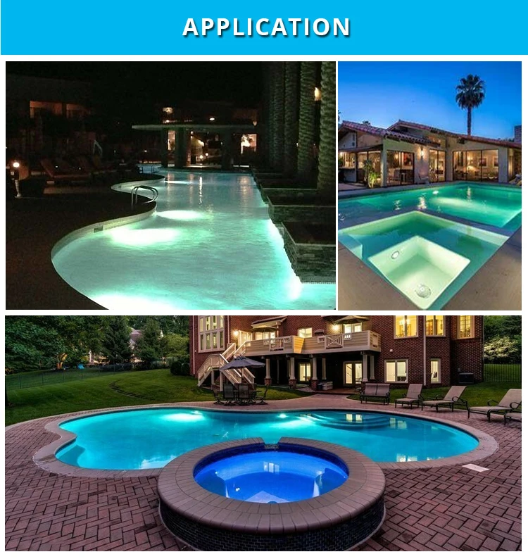 Hotook New Patent Swimming Pool IP68 LED RGB Underwater Piscina 12V 18W Light Wifi Controller For Pond Home Industrial Lighting