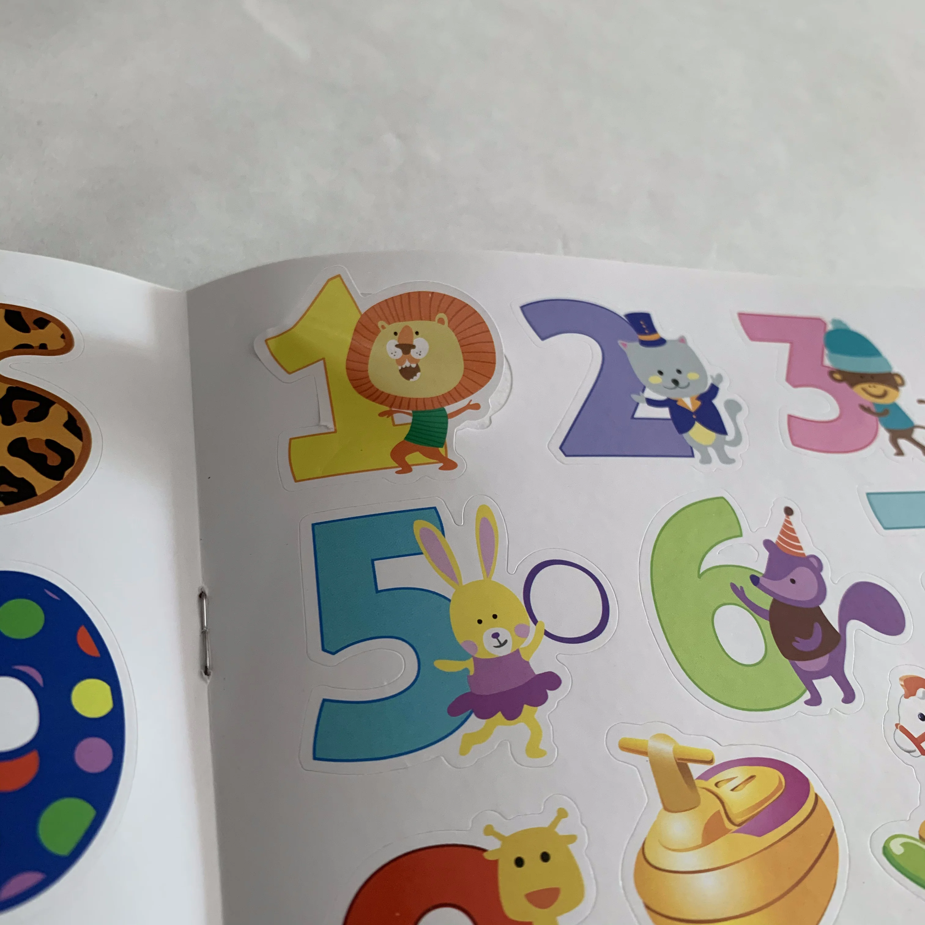 Wholesale Custom Educational Coloring Drawing Activity For Preschooler Kids Children Printing Cartoon Sticker Book