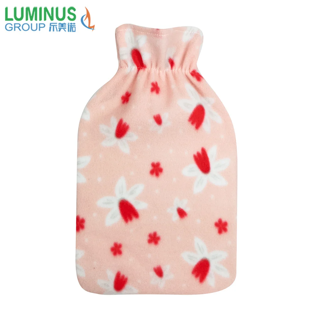 2 liter changeable hot water bottle with multi functional portable cover