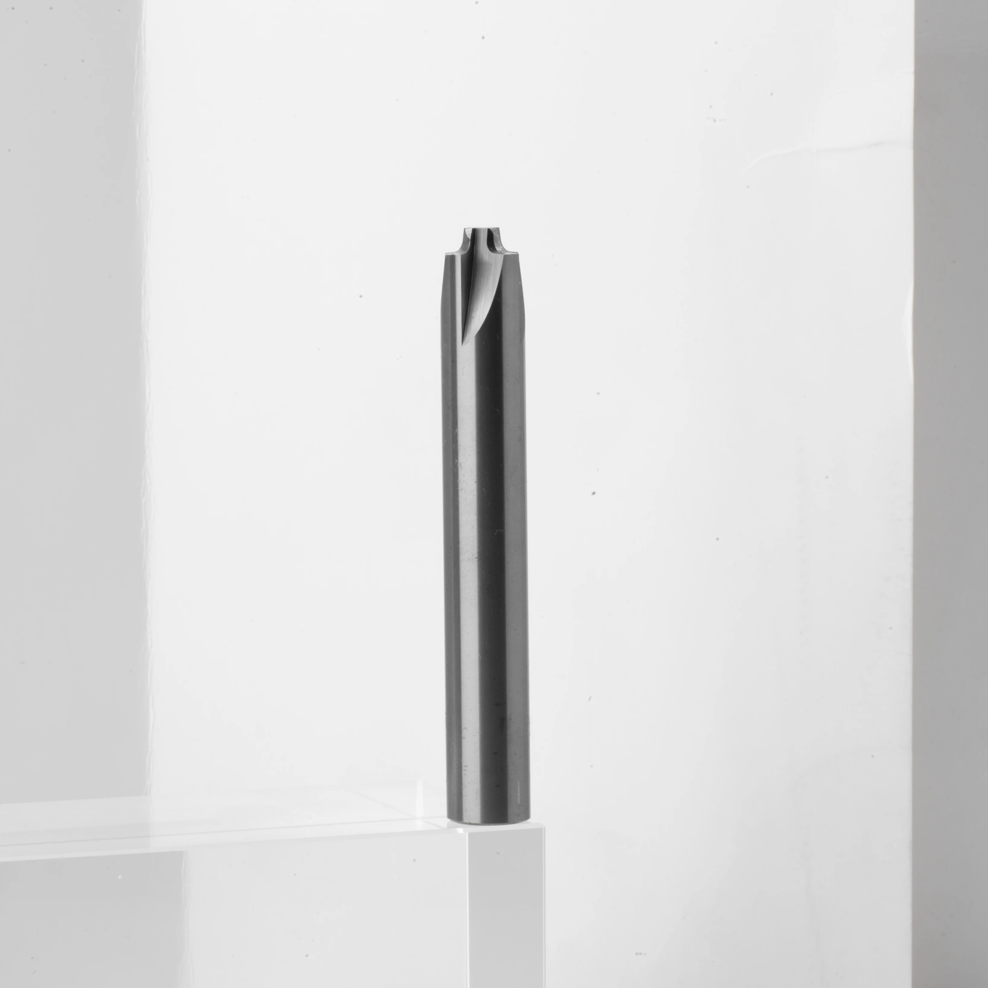 Customization Factory Price Four Blade Inner R Uncoating Milling Cutter Tungsten Carbide CNC Machining Tool Carbide End Mill