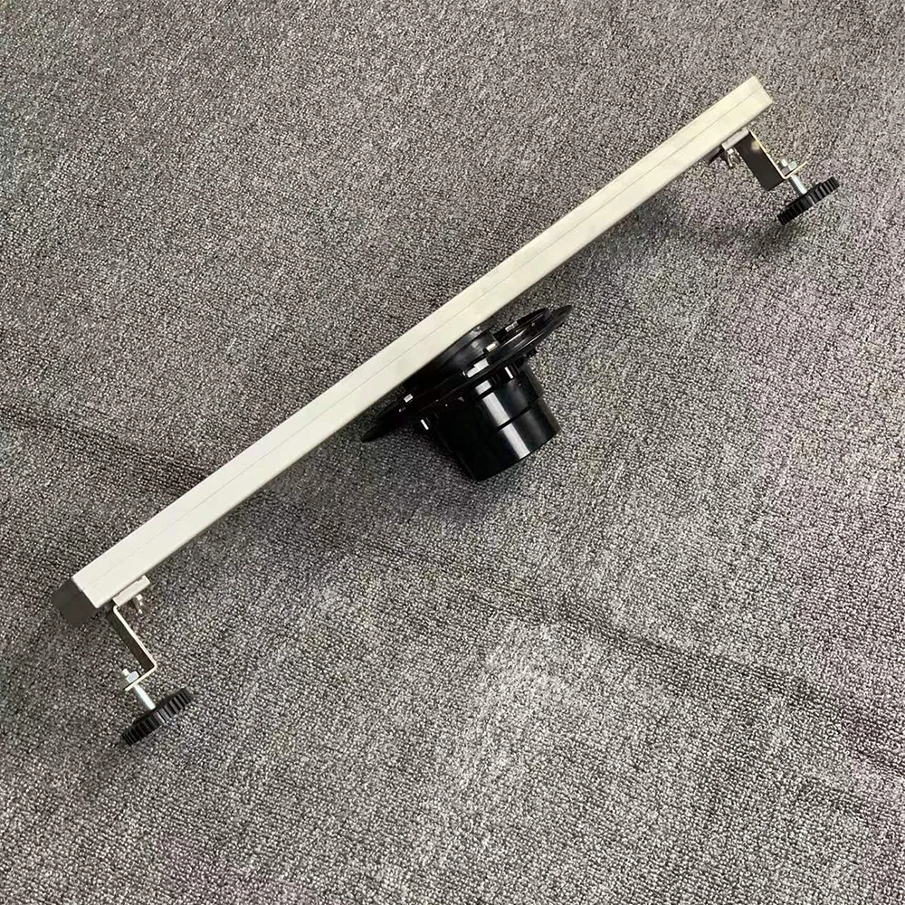 600mm north america standard quick drainage bathroom and balcony long shower floor drain