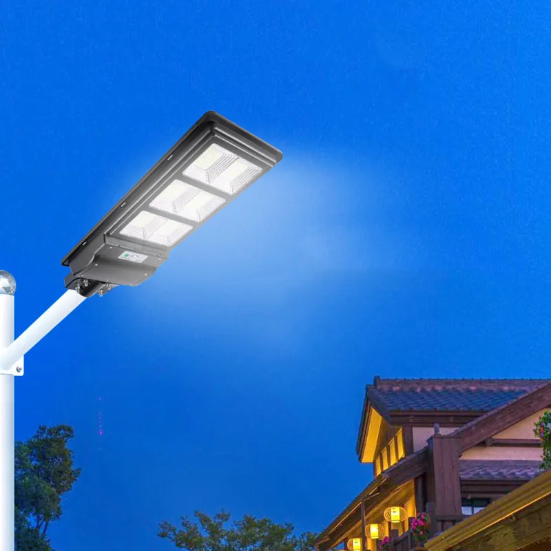 120/200/300W LED Solar Street Light For Garden House Road Park Pole Sensor Smart Solar Lighting System Solarlight