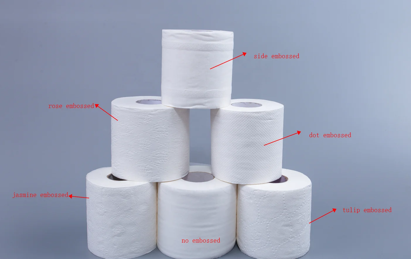 Factory Wholesale Cheap Toilet Paper Roll Papel higienico Bathroom Tissue Paper