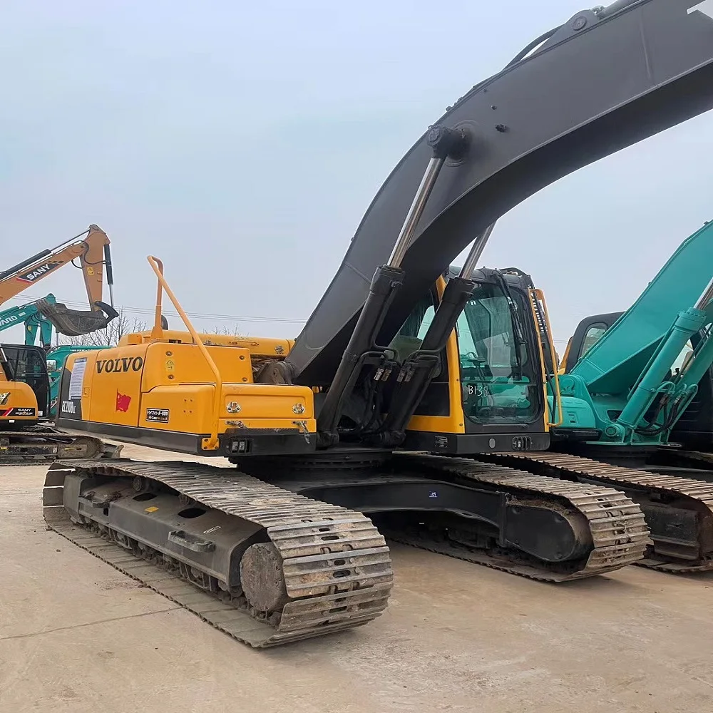 high performance goo d quality21ton used excavator Volvo210 fuel-efficient original condition caterpillar second hand excavators