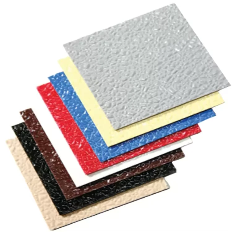 FRP panel with pebbled texture Fiberglass sheet