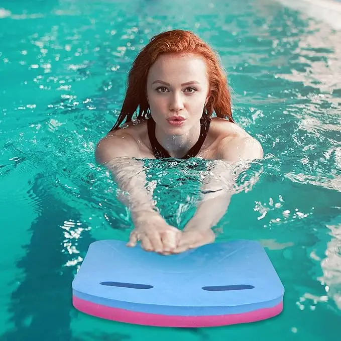 Kickboard swimming shaped plate cheapest printed custom swimming kickboard