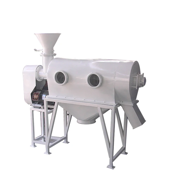Industrial chemical powder centrifugal sifter air flow sieving machine for food powder separating