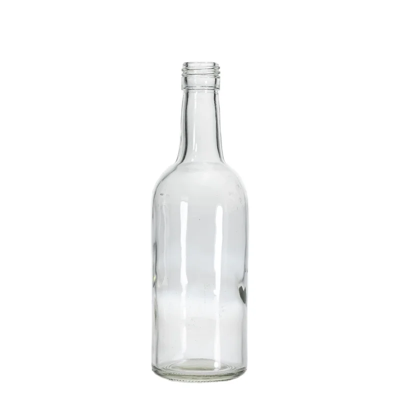 Prompt Delivery Glass Wine Bottles 250ml Hot Vodka Brandy Frosted Wine Glass Bottles