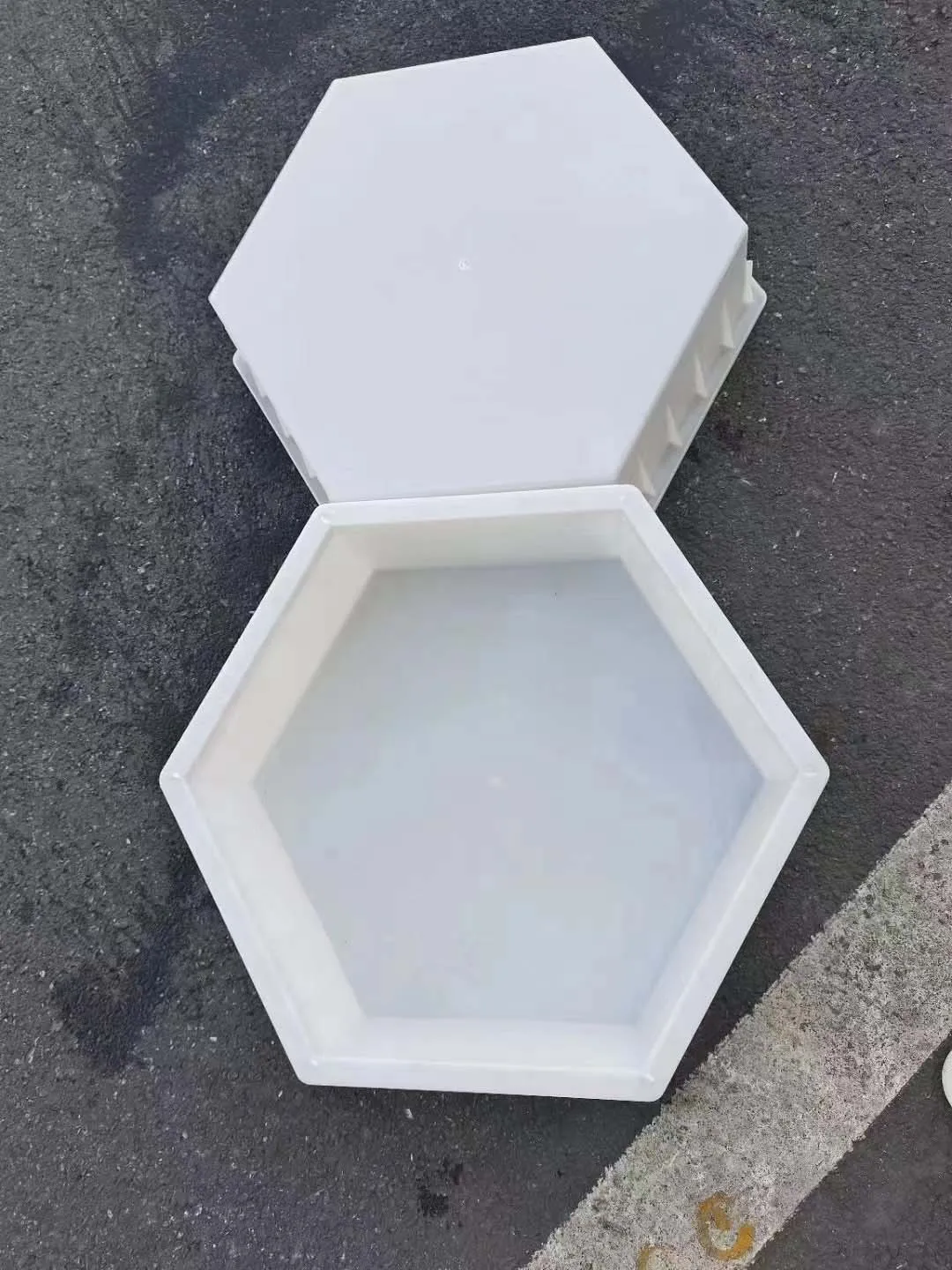 Patio fence along the road border stone model Outdoor Floor Tiles Tingtuishi Model Mould Manufacturing