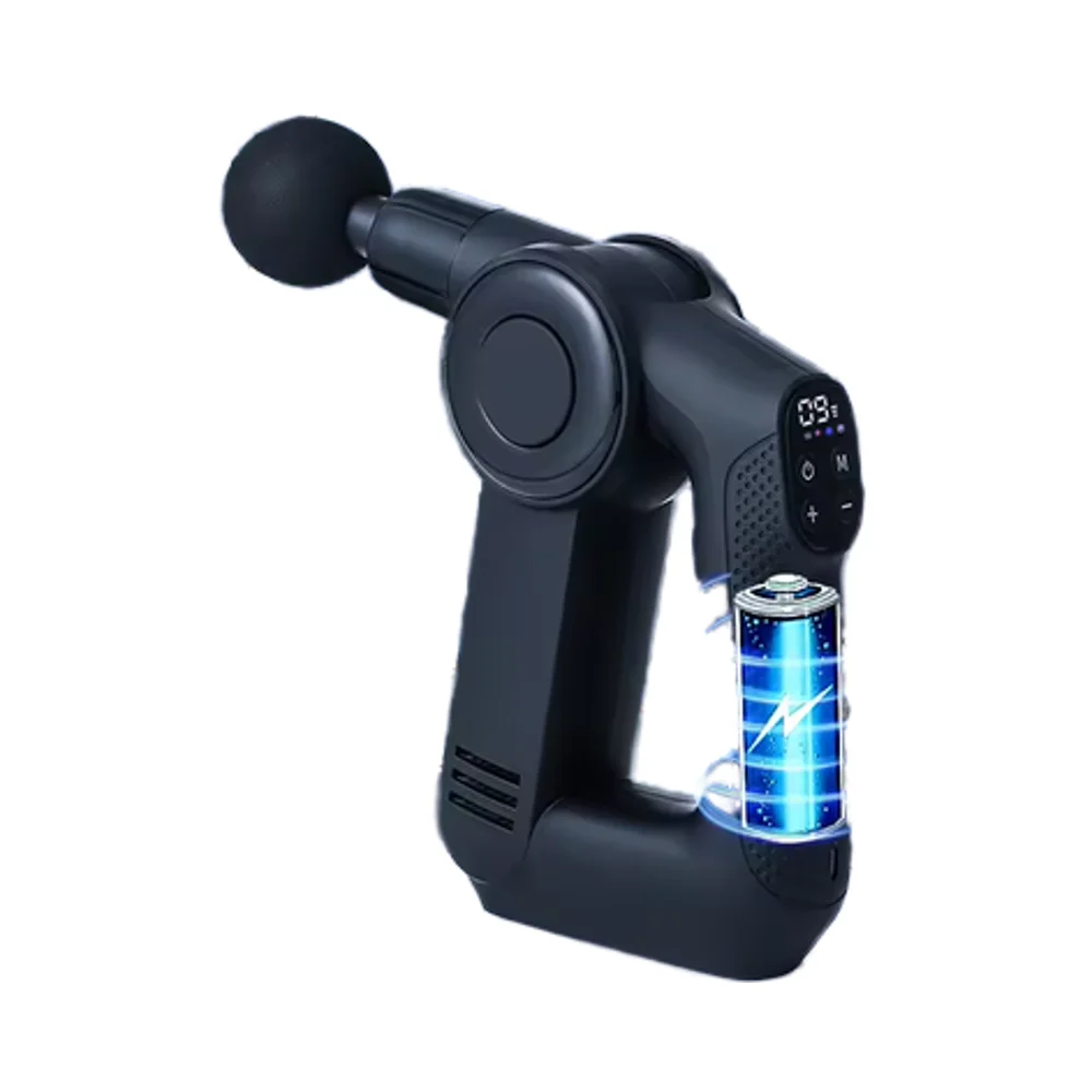 High quality body relaxation deep tissue muscle relaxation multifunctional portable folding massage gun