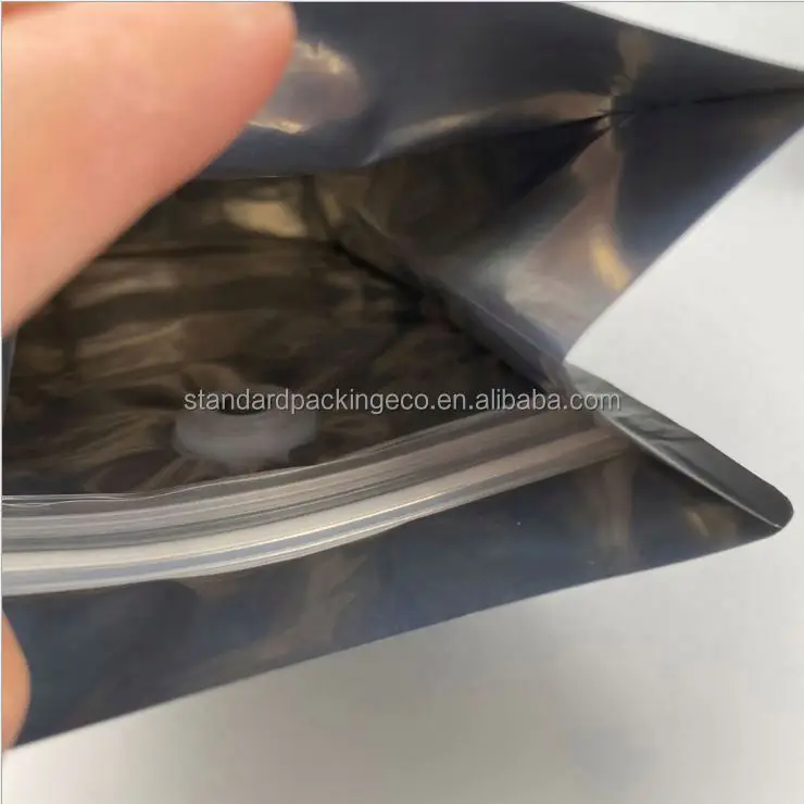 Wholesale 250g 500g 1kg aluminum foil flat square bottom matte printing pouches zipper coffee bags