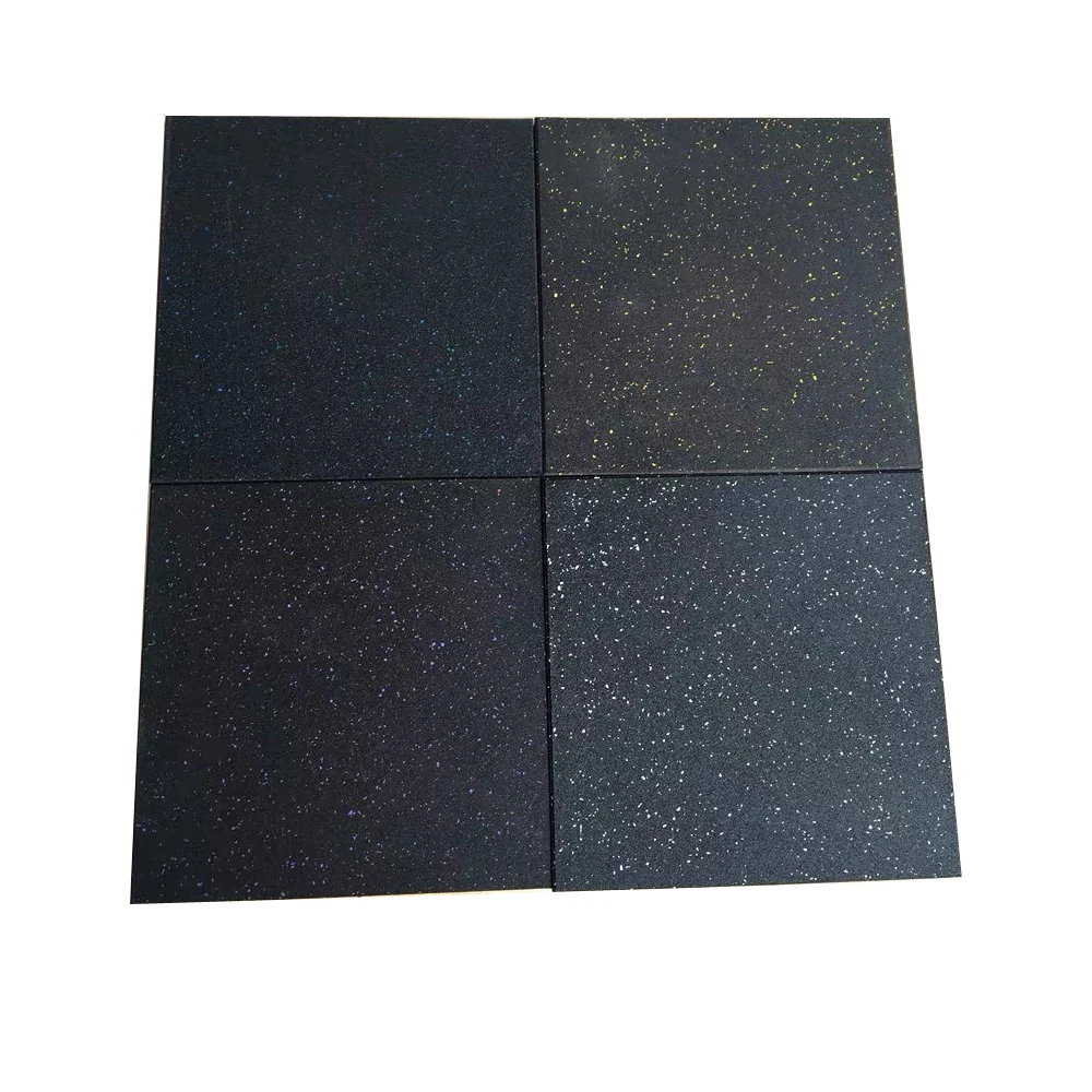 
10 mm gym center noise absorbing rubber EPDM Granules floor 