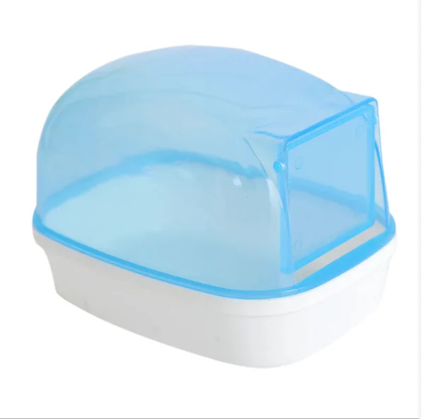 Hamster chinchilla shower bathroom BO bathroom with door small pet bath sand room dustproof sauna