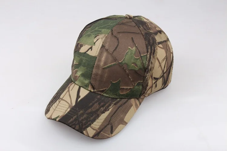 Factory Oem Fashion Customizable Camouflage Outdoor Sport Hats Multiple Styles Logo Choice Baseball Caps