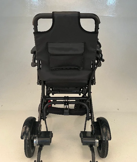 Aluminum Portable Folding Electric Wheelchair Airplane Travel Silla de Ruedas Electrica for Elderly Disabled Person