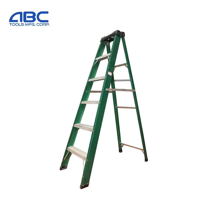 The fine quality strengthenescape extension fiberglass folding ladder