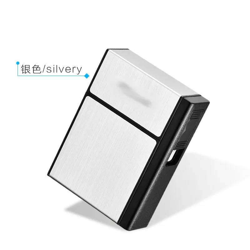 Rechargeable cigarette lighter Removable USB lighter cigarette case with lighter