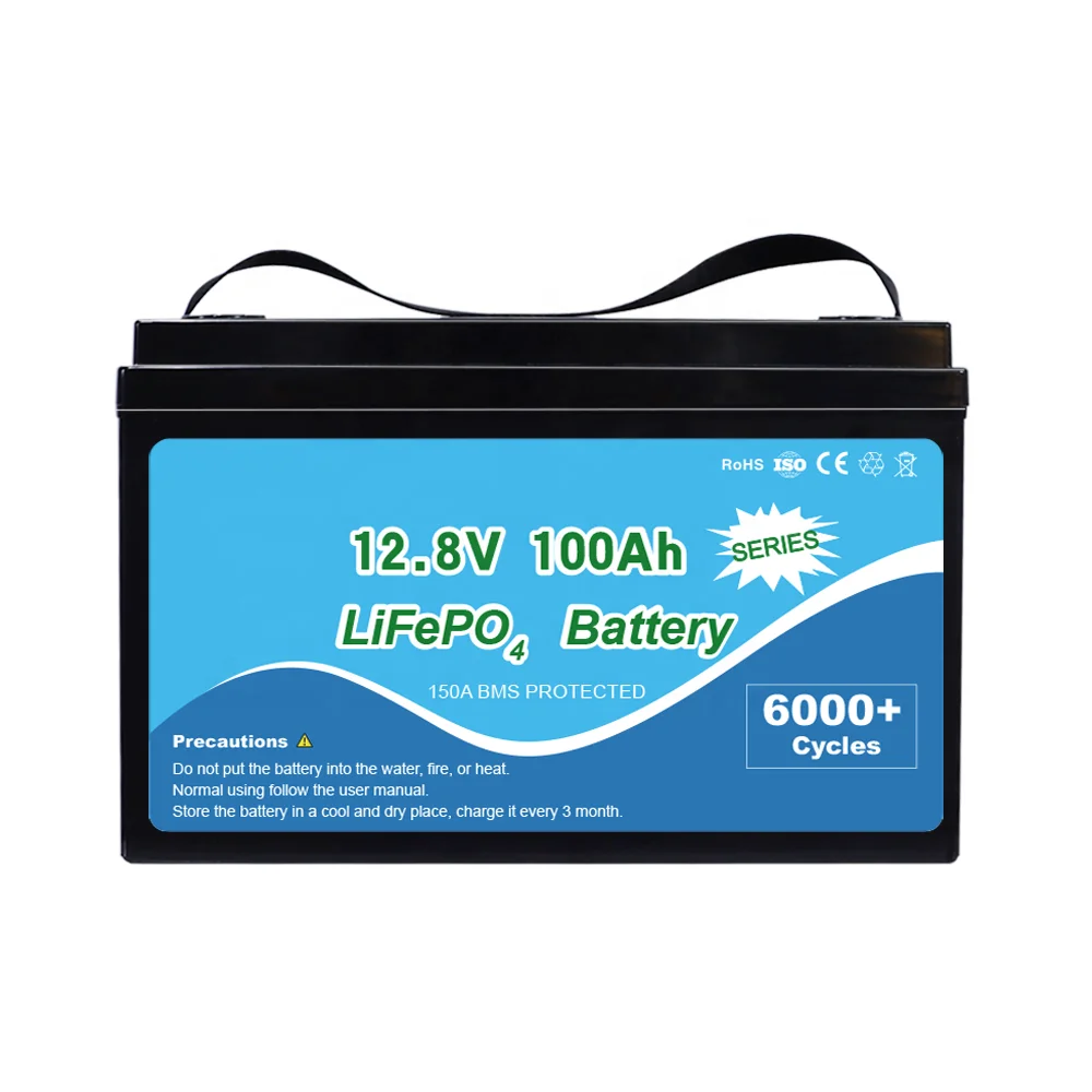 12.8v 25.6v 12v 24v 100ah 200ah 300ah 400ah Lithium Ion Battery Lcd Deep Cycle 6500+ Cycles Lifepo4 Solar battery